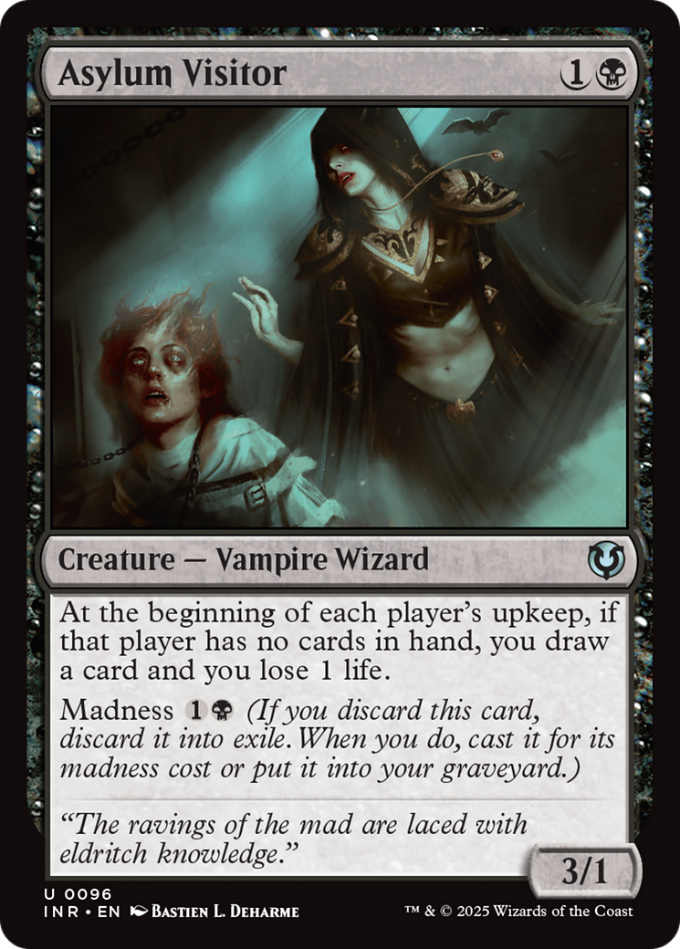 Asylum Visitor (-096) - Innistrad Remastered Foil