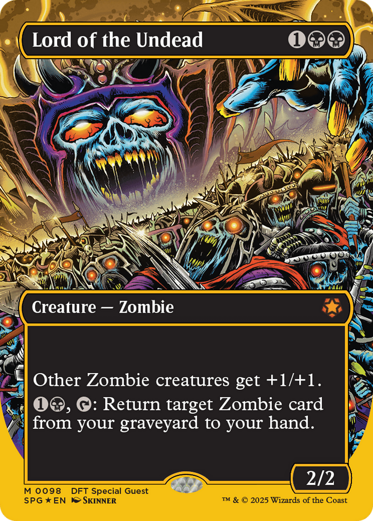 Lord of the Undead (Borderless) (First-Place Foil) (-098) - Special Guests
