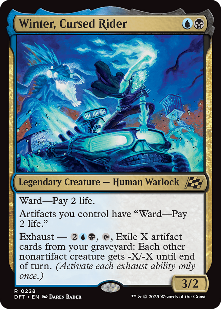 Winter, Cursed Rider (-228) - Aetherdrift