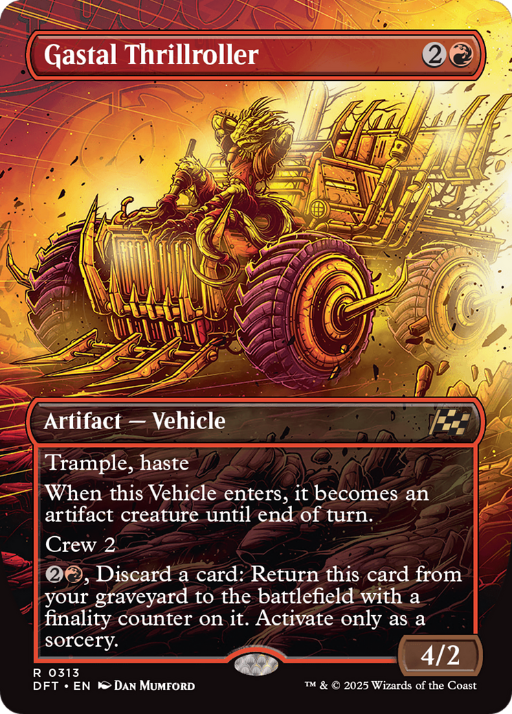 Gastal Thrillroller (Borderless) (-313) - Aetherdrift