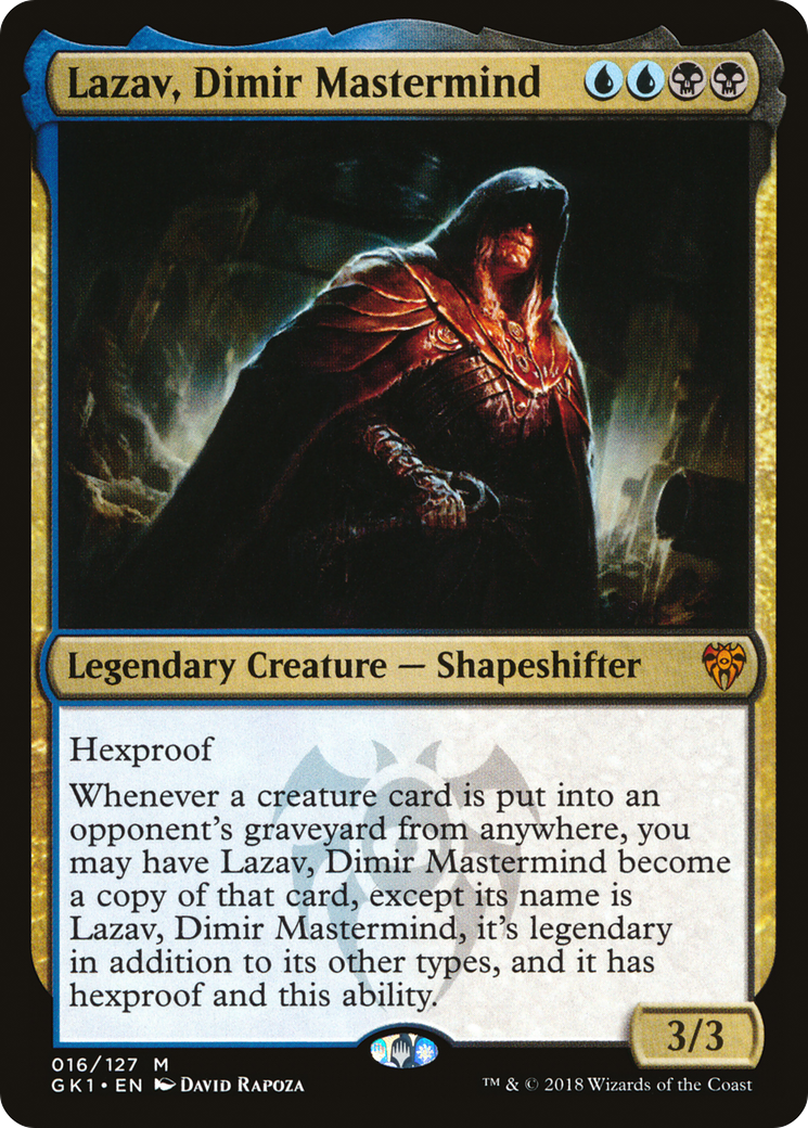 Lazav, Dimir Mastermind [Guilds of Ravnica Guild Kit]