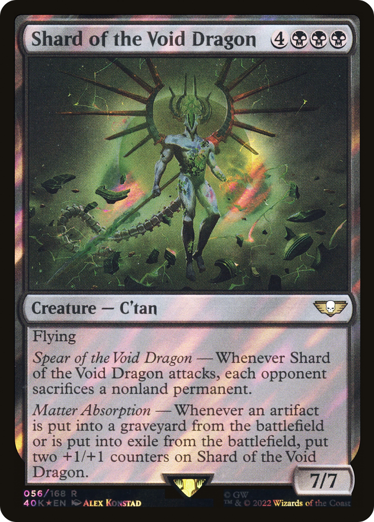 Shard of the Void Dragon (Surge Foil) [Universes Beyond: Warhammer 40,000]