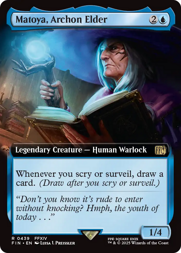 Matoya, Archon Elder (Extended Art) (FIN-439) - FINAL FANTASY Foil