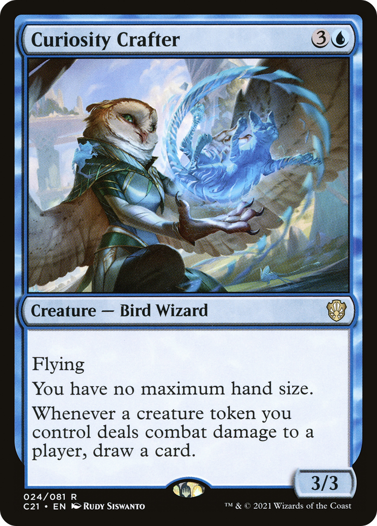 Curiosity Crafter [Commander 2021]