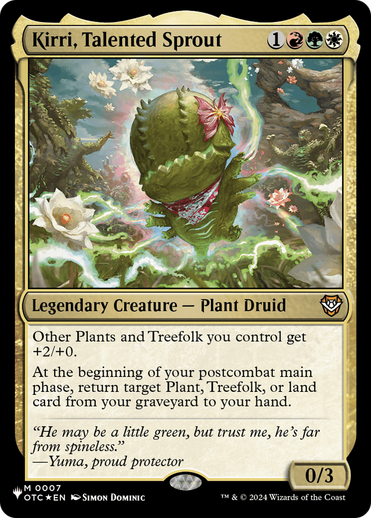 Kirri, Talented Sprout (OTC) (LIST-007) - The List Reprints