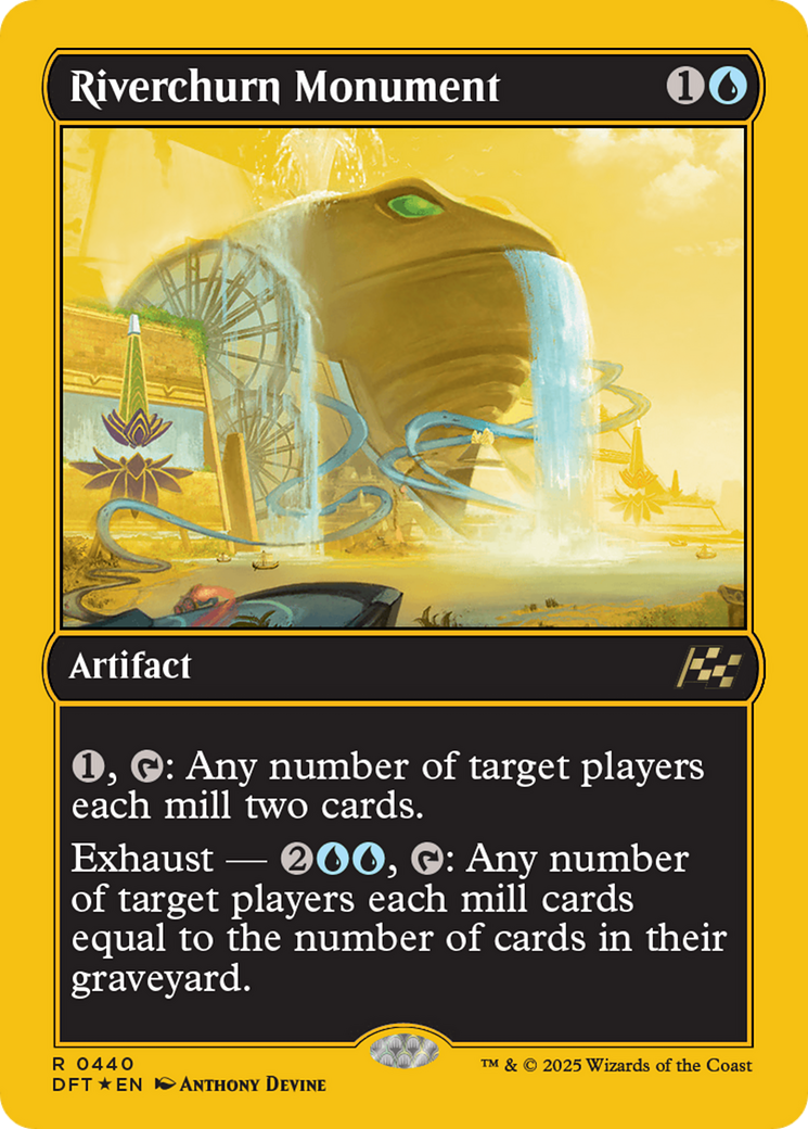 Riverchurn Monument (First-Place Foil) (-440) - Aetherdrift