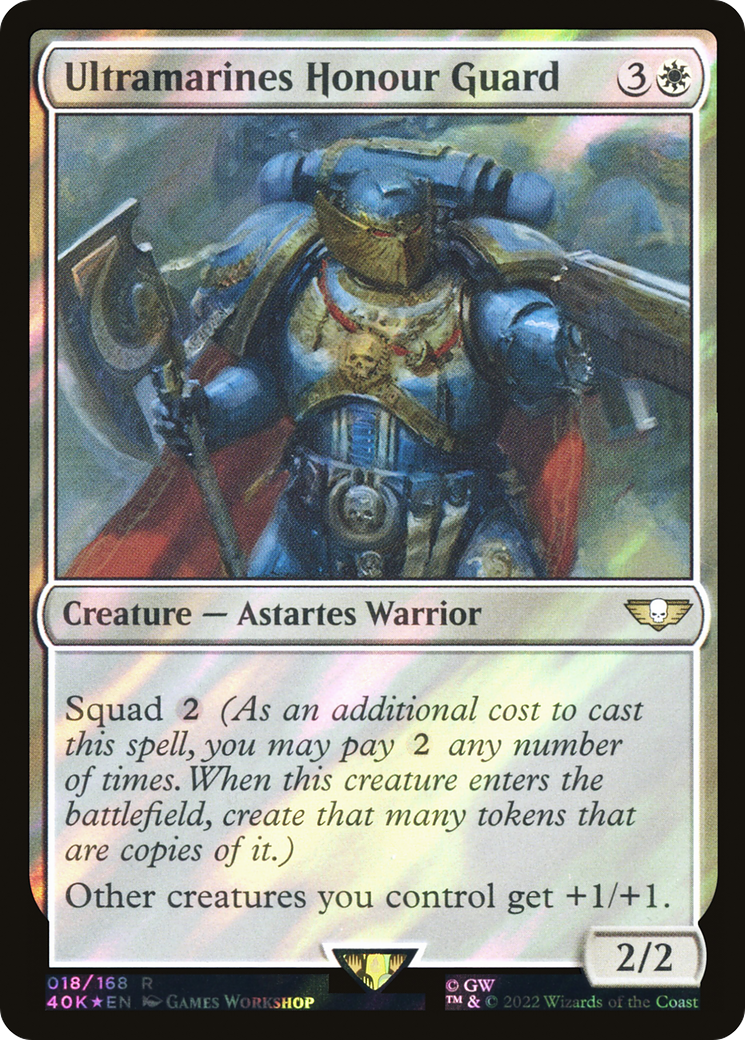 Ultramarines Honour Guard (Surge Foil) [Universes Beyond: Warhammer 40,000]