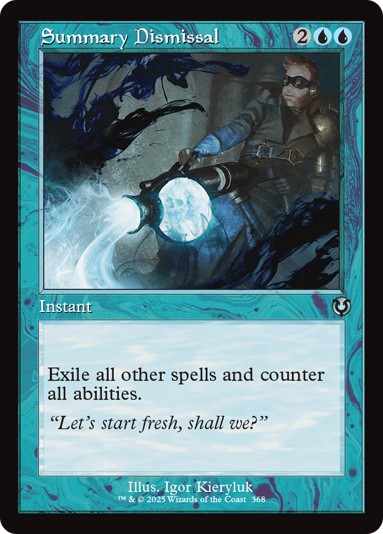 Summary Dismissal (Retro Frame) (-368) - Innistrad Remastered