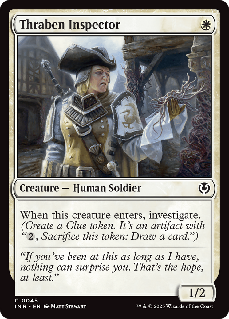 Thraben Inspector (-045) - Innistrad Remastered