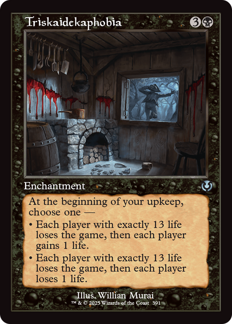 Triskaidekaphobia (Retro Frame) (-391) - Innistrad Remastered