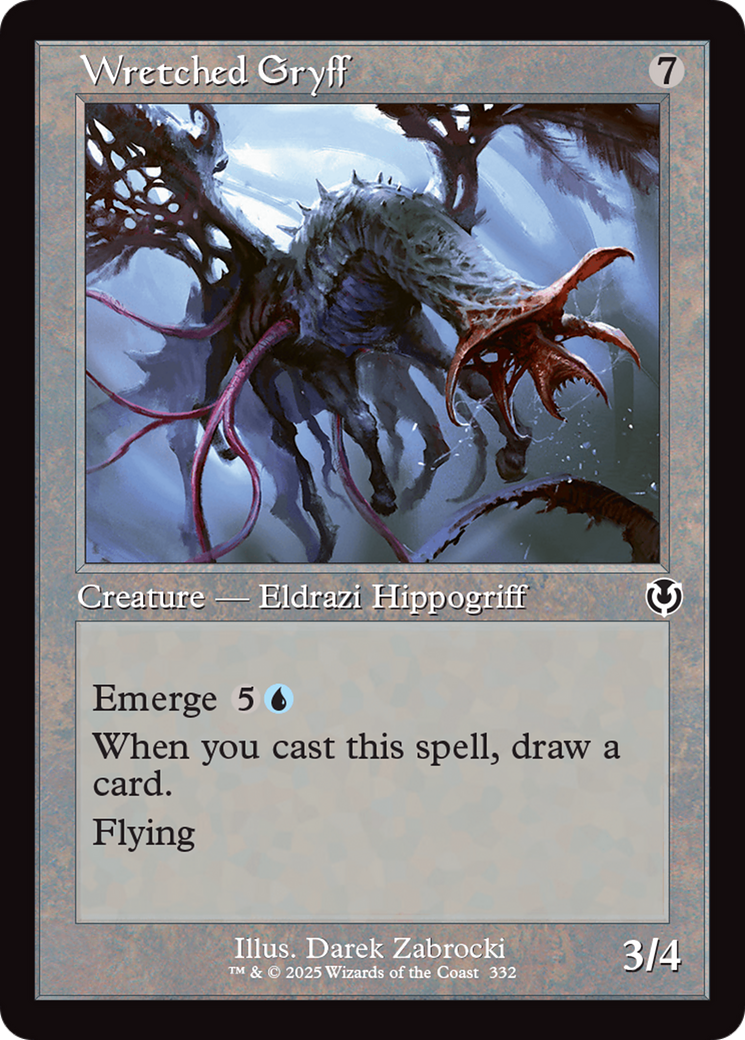 Wretched Gryff (Retro Frame) (-332) - Innistrad Remastered