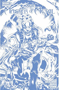 Magic Master Of Metal #1 Cover C Foil Variant Gorham