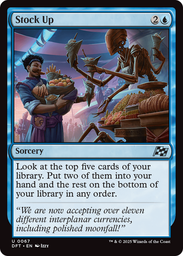 Stock Up (-067) - Aetherdrift Foil
