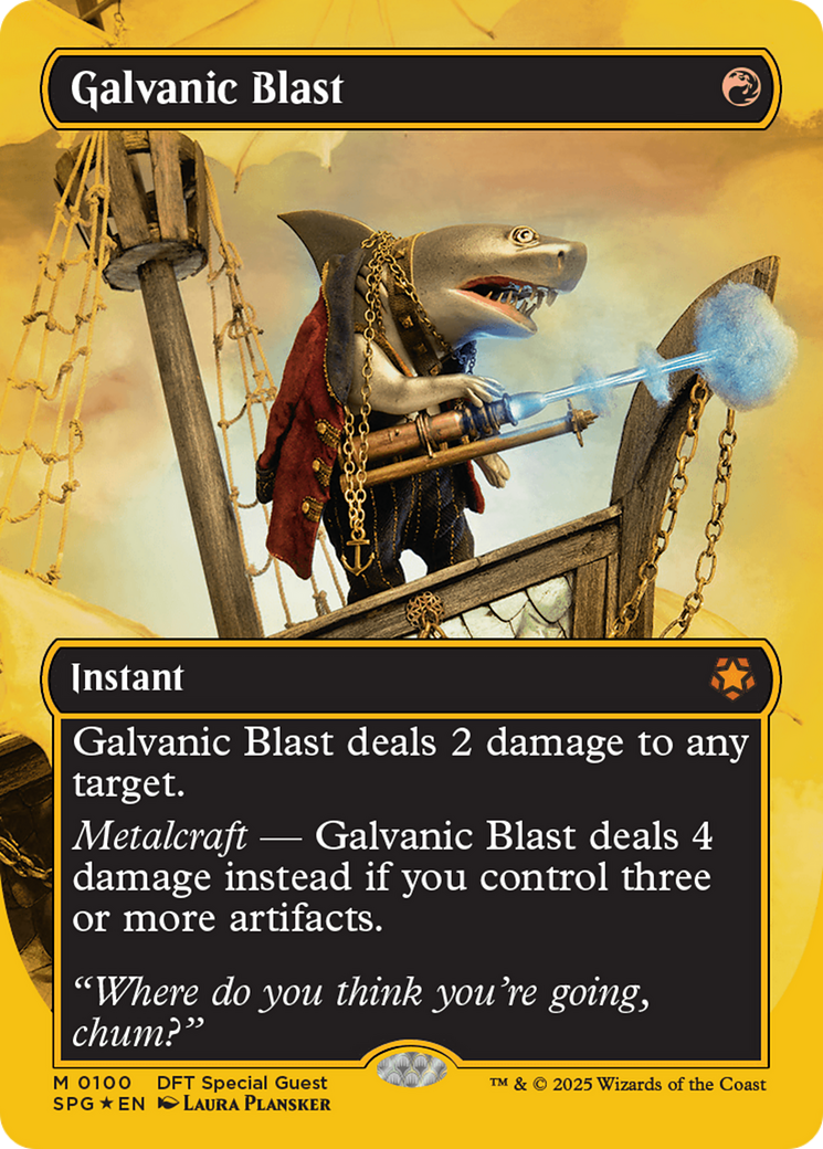 Galvanic Blast (Borderless) (First-Place Foil) (-010) - Special Guests