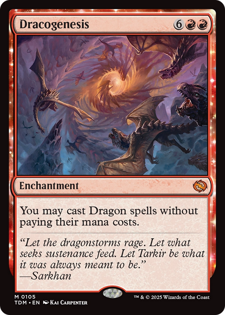 Dracogenesis (TDM-105) - Tarkir: Dragonstorm