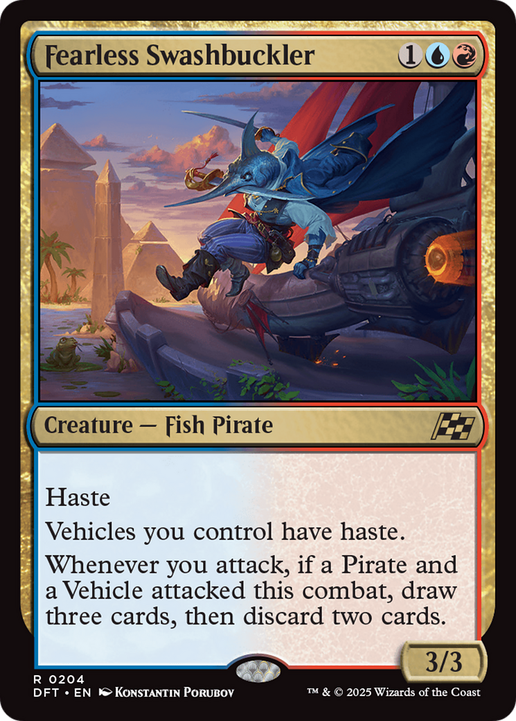 Fearless Swashbuckler (-204) - Aetherdrift