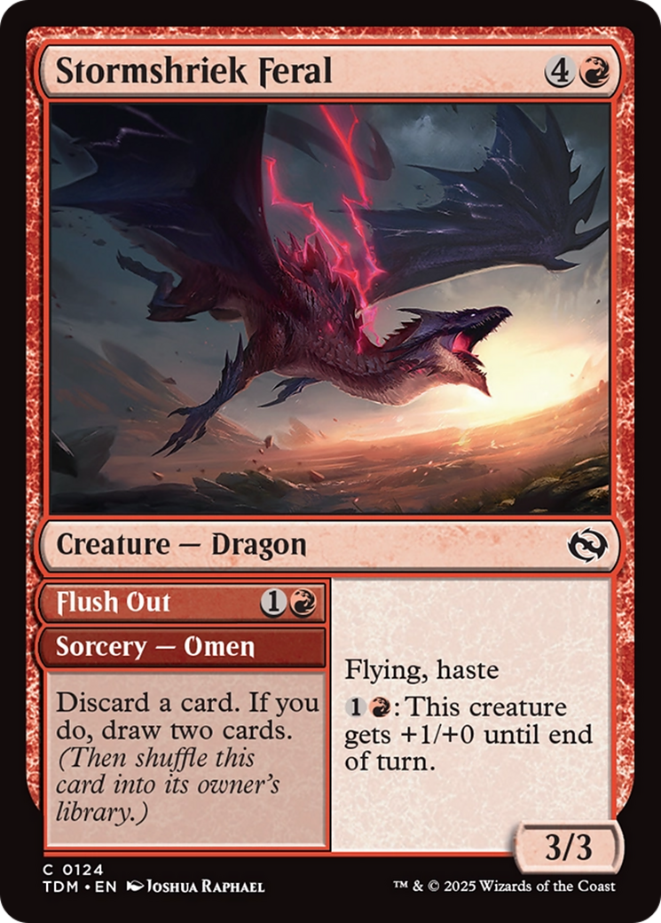 Stormshriek Feral (TDM-124) - Tarkir: Dragonstorm
