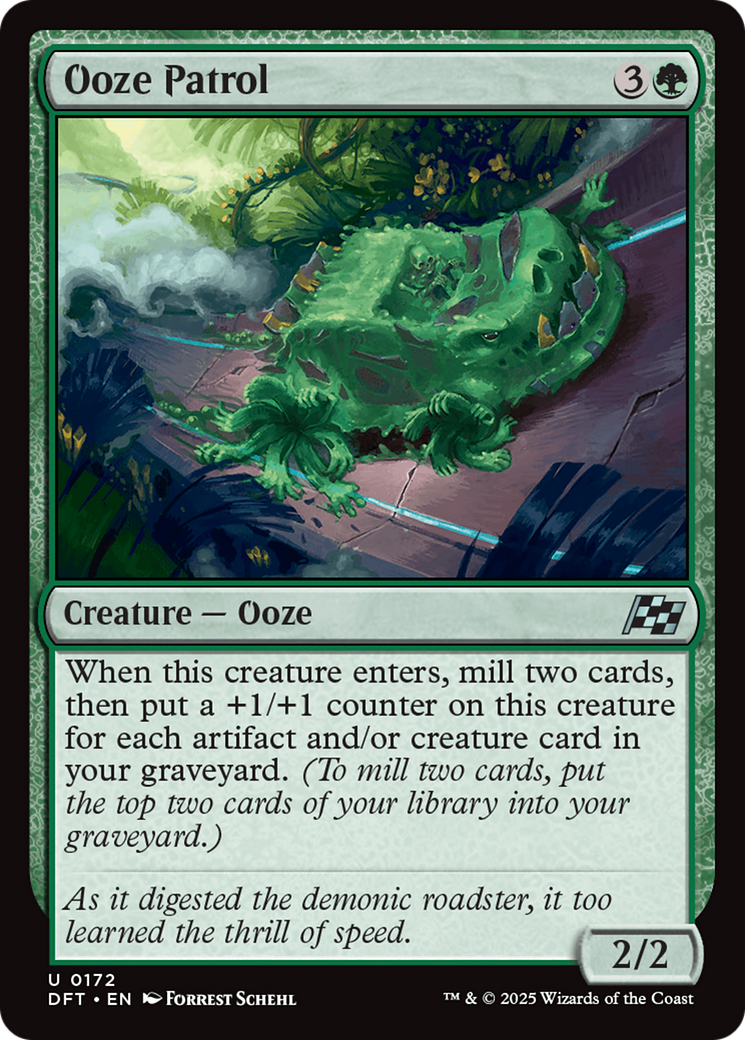 Ooze Patrol (-172) - Aetherdrift Foil