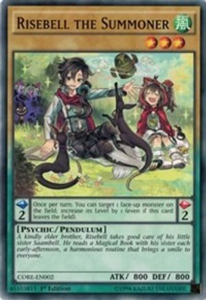 Risebell the Summoner [CORE-EN002] Common