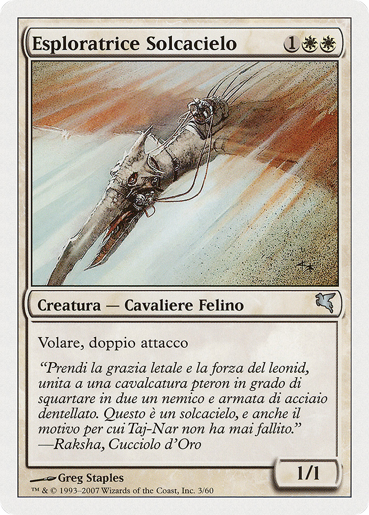 Skyhunter Skirmisher (PSAL-0L3) - Salvat 2005