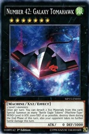 Number 42: Galaxy Tomahawk [MP15-EN055] Common