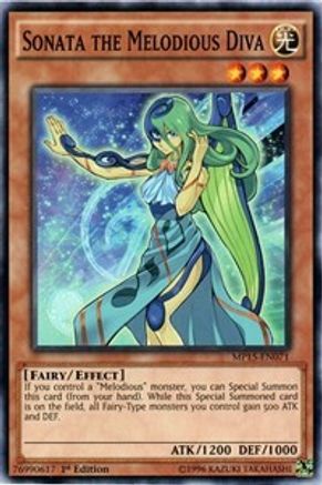 Sonata the Melodious Diva [MP15-EN071] Common