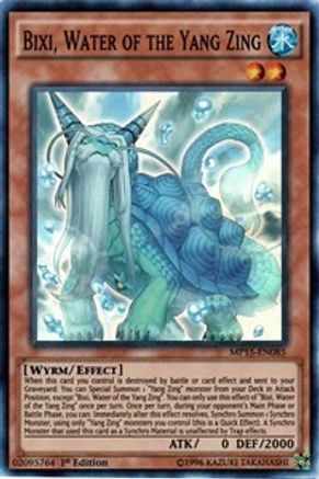 Bixi, Water of the Yang Zing [MP15-EN085] Super Rare