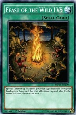Feast of the Wild LV5 [MP15-EN100] Common