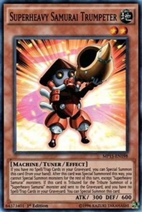 Superheavy Samurai Trumpeter [MP15-EN198] Super Rare