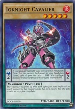 Igknight Cavalier [DOCS-EN030] Common