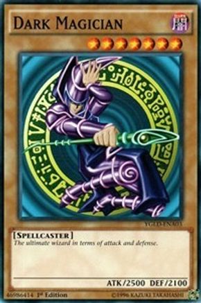 Dark Magician [YGLD-ENA03] Common