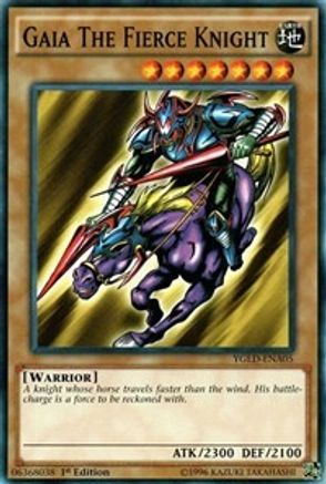 Gaia The Fierce Knight [YGLD-ENA05] Common