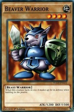 Beaver Warrior [YGLD-ENA12] Common