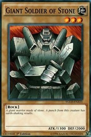 Giant Soldier of Stone [YGLD-ENA15] Common