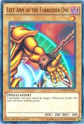 Left Arm of the Forbidden One [YGLD-ENA21] Ultra Rare