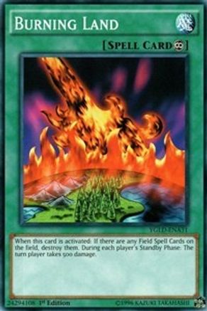 Burning Land [YGLD-ENA31] Common