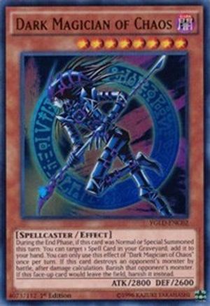 Dark Magician of Chaos [YGLD-ENC02] Ultra Rare