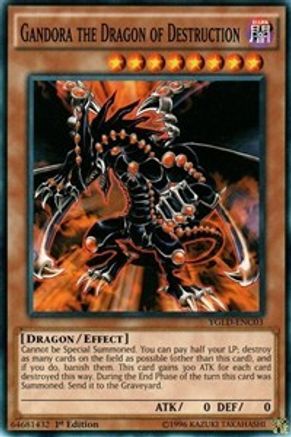 Gandora the Dragon of Destruction [YGLD-ENC03] Common