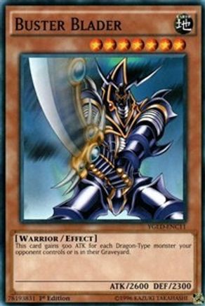 Buster Blader [YGLD-ENC11] Common