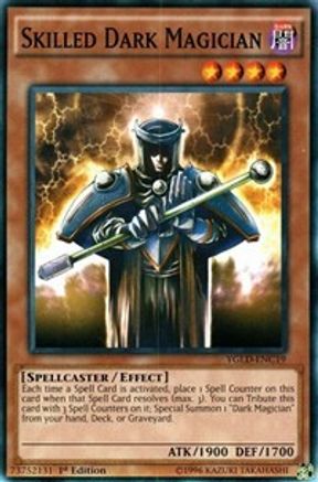 Skilled Dark Magician [YGLD-ENC19] Common