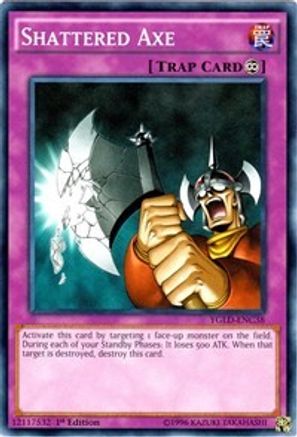 Shattered Axe [YGLD-ENC38] Common