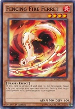 Fencing Fire Ferret [SDMP-EN017] Common