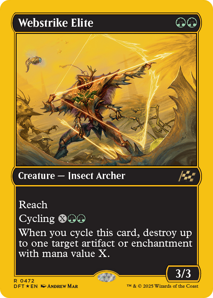 Webstrike Elite (First-Place Foil) (-472) - Aetherdrift