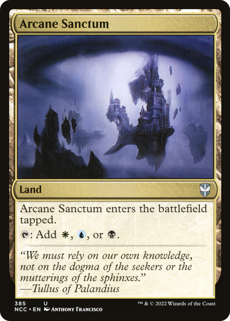 Arcane Sanctum [Streets of New Capenna Commander]