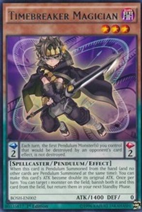 Timebreaker Magician [BOSH-EN002] Rare
