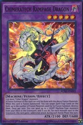 Chimeratech Rampage Dragon [BOSH-EN093] Super Rare