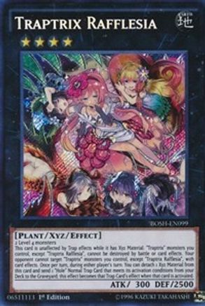 Traptrix Rafflesia [BOSH-EN099] Secret Rare