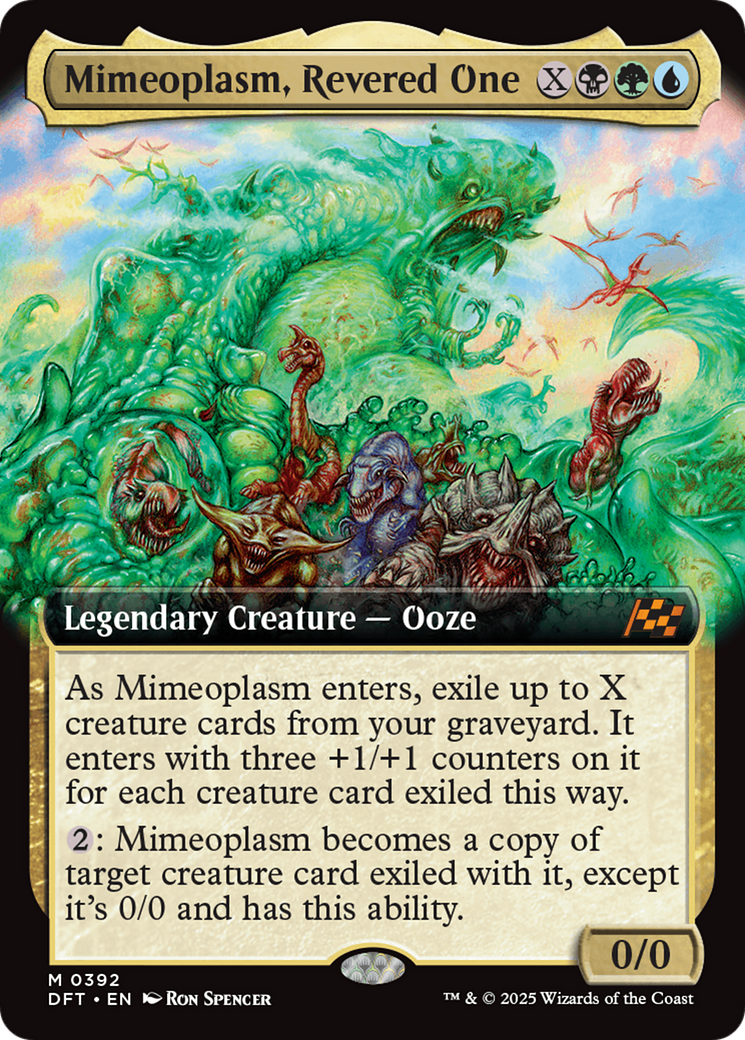 Mimeoplasm, Revered One (Extended Art) (-392) - Aetherdrift