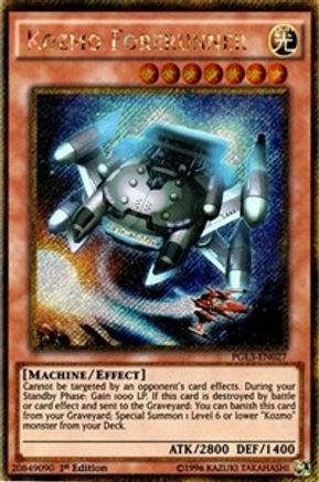 Kozmo Forerunner [PGL3-EN027] Gold Secret Rare