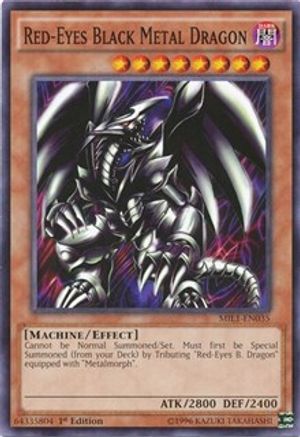 Red-Eyes Black Metal Dragon [MIL1-EN035] Common